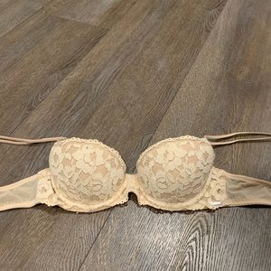 Nude Lace Bra